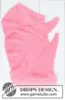 265-15 Evening Rose Shawl by DROPS Design